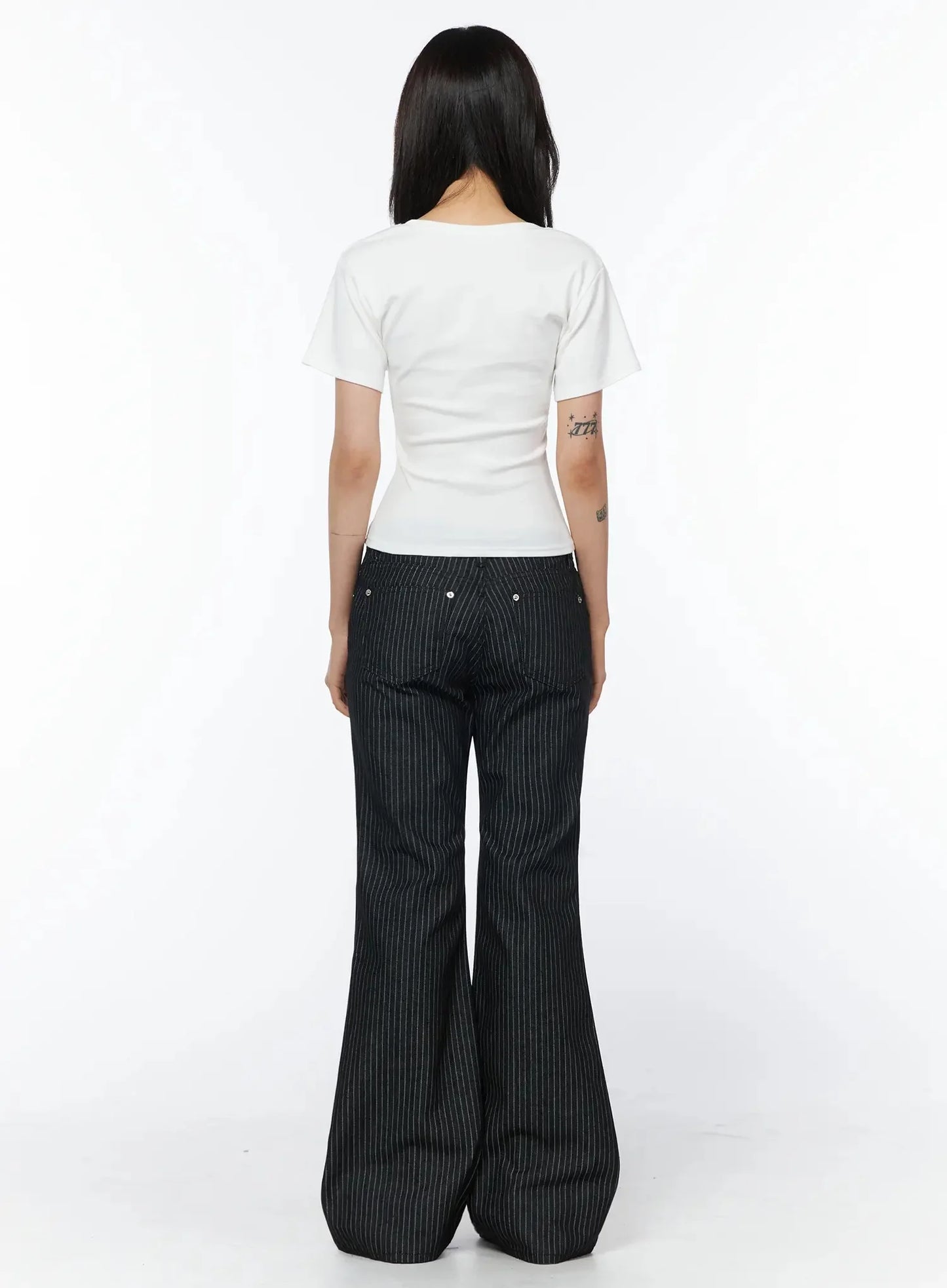 Casual Round Neck Short Sleeve Top IU508