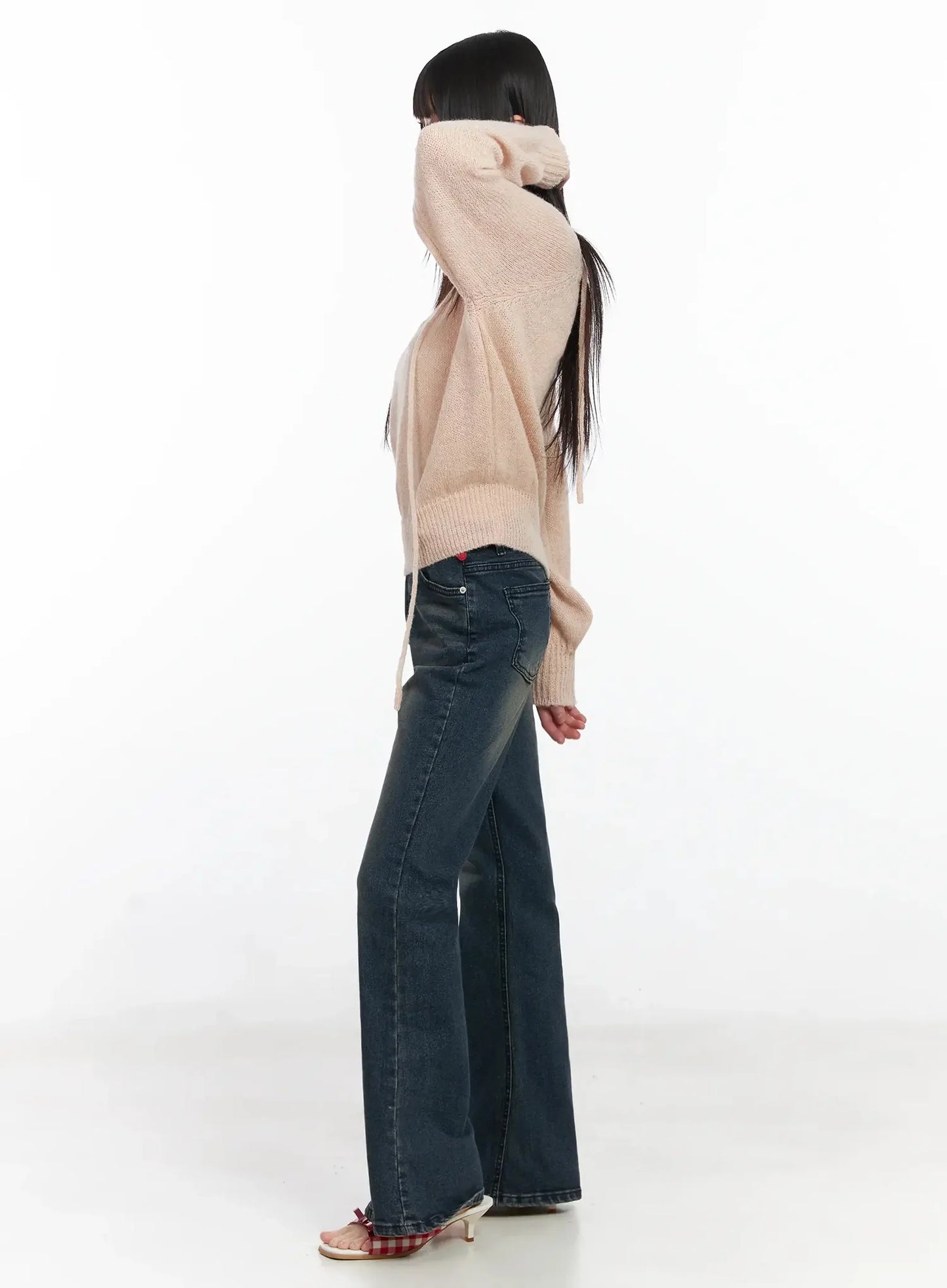 Chic Off-Shoulder Knit Sweater and Thin Scarf Set F517