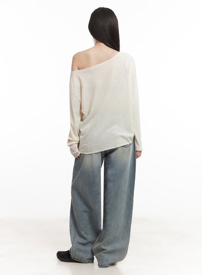 Casey Washed Baggy Jeans IM528