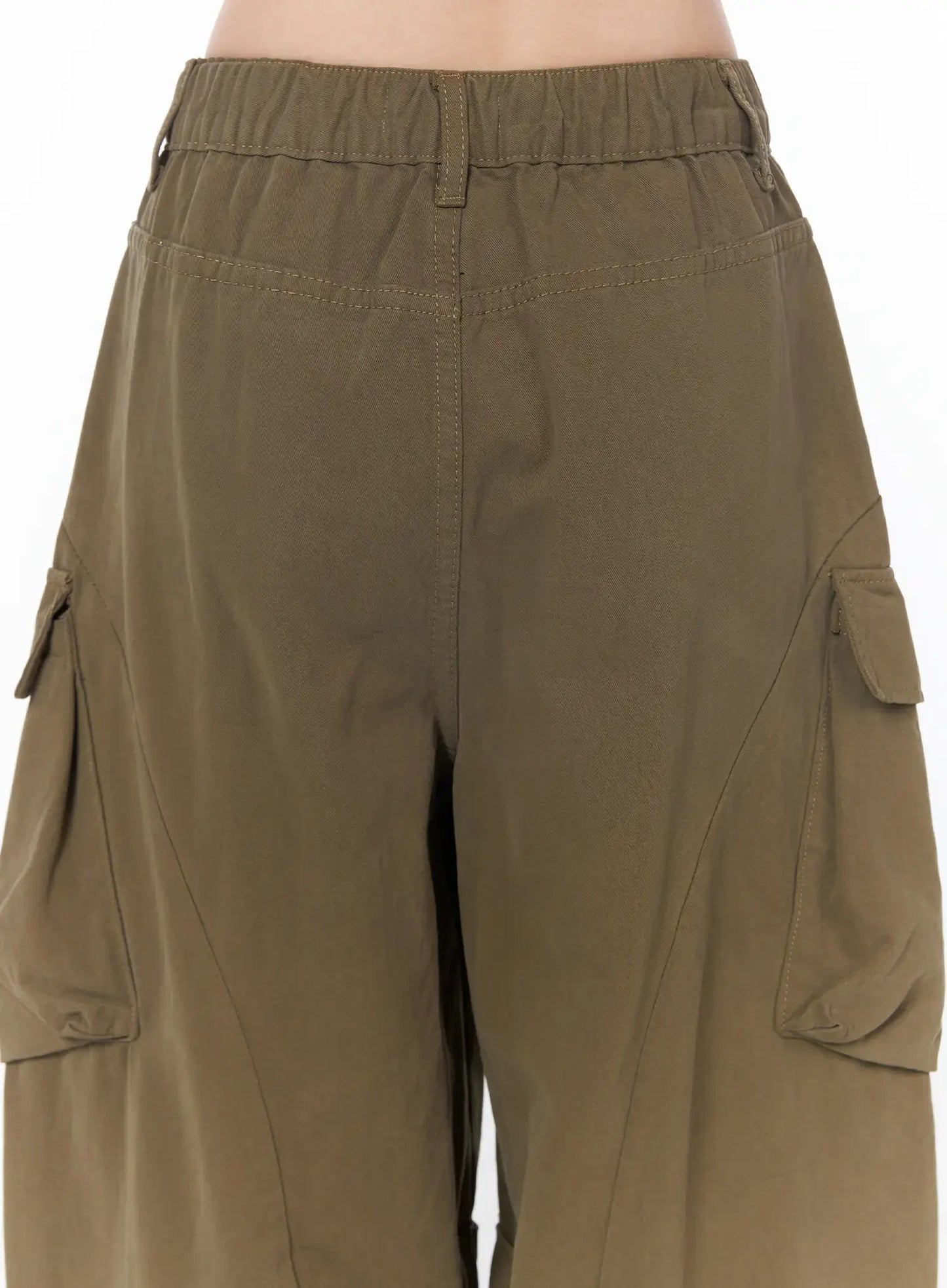 Casual Wide Leg Cargo Pants CY508