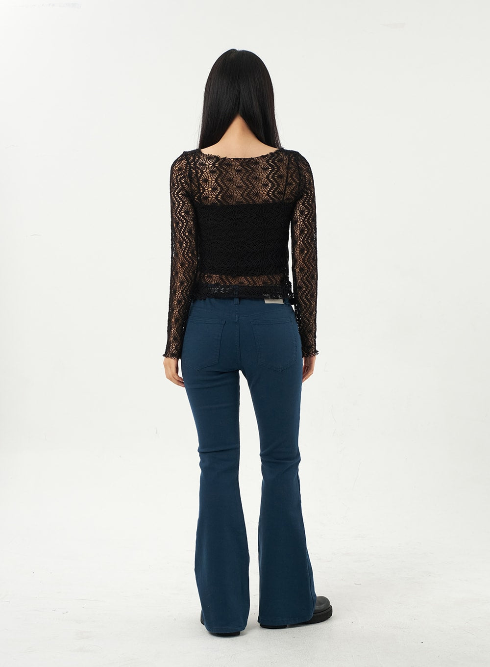 Bootcut Cotton Pants CA325