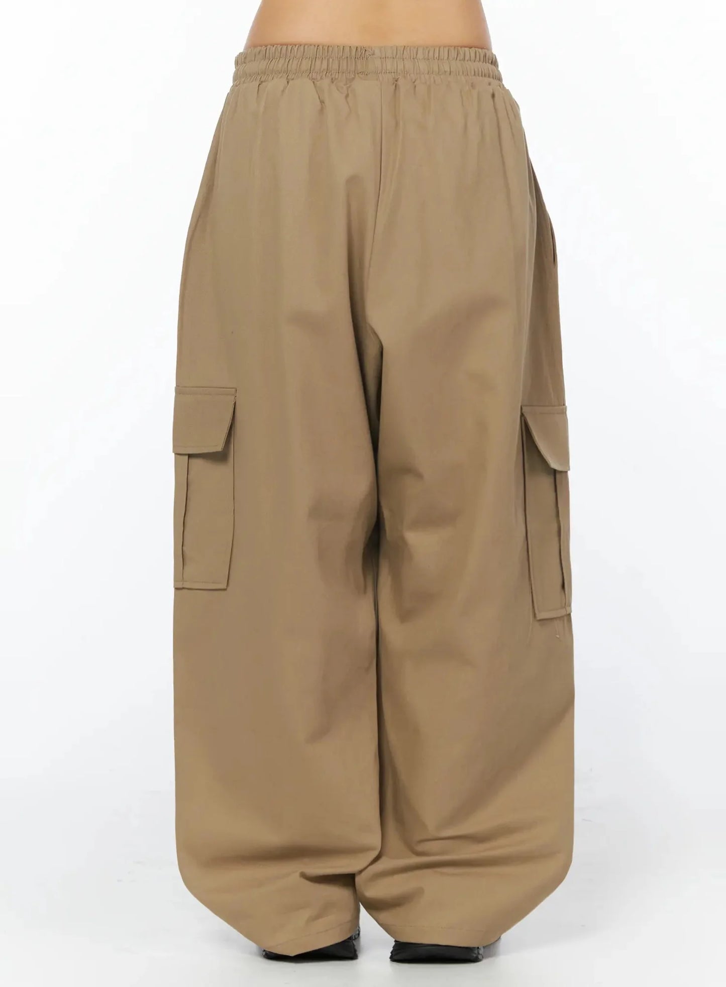 Casual Wide Leg Cargo Pants IU509