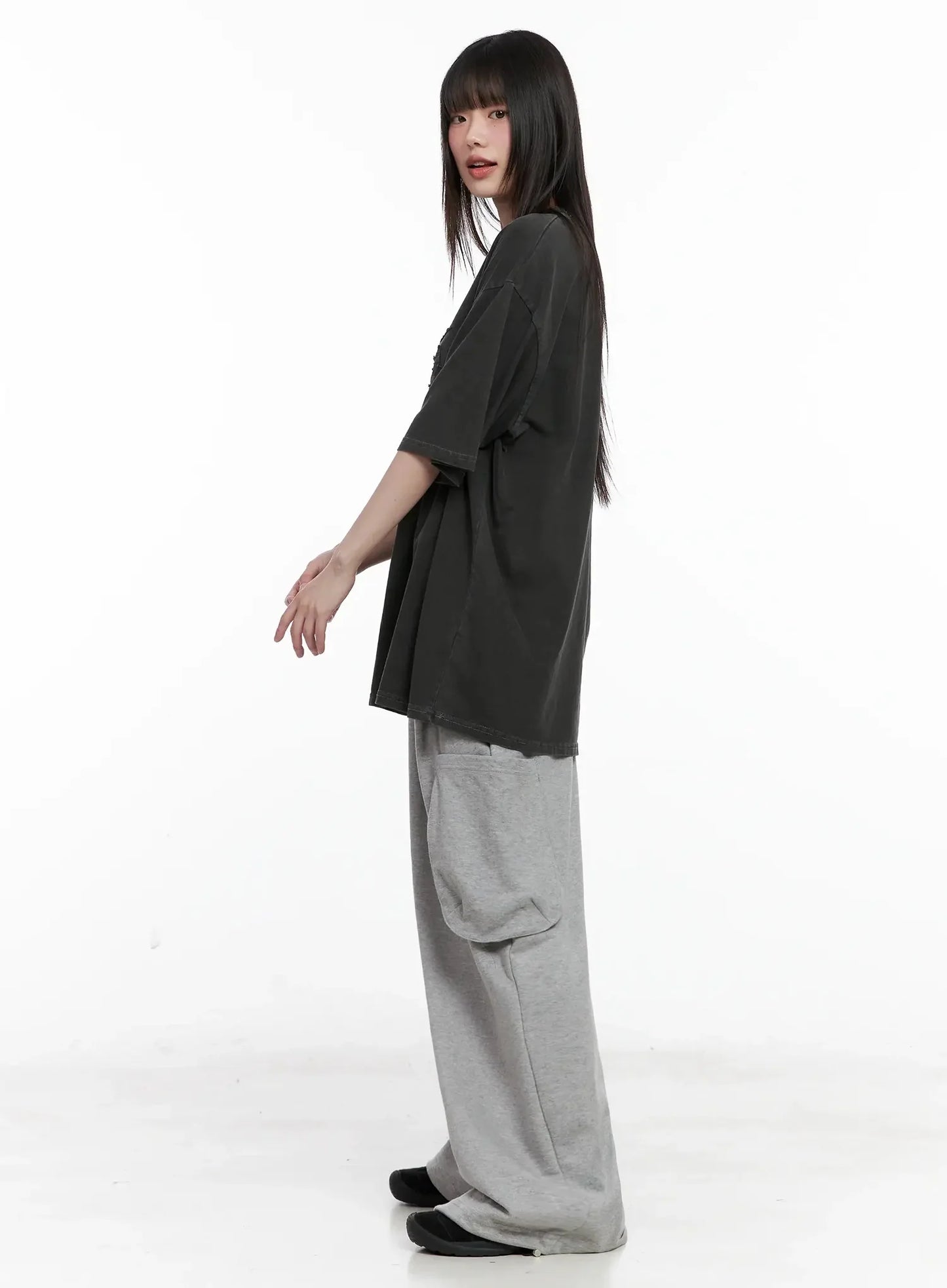 Charcoal Graphic T-Shirt IL531