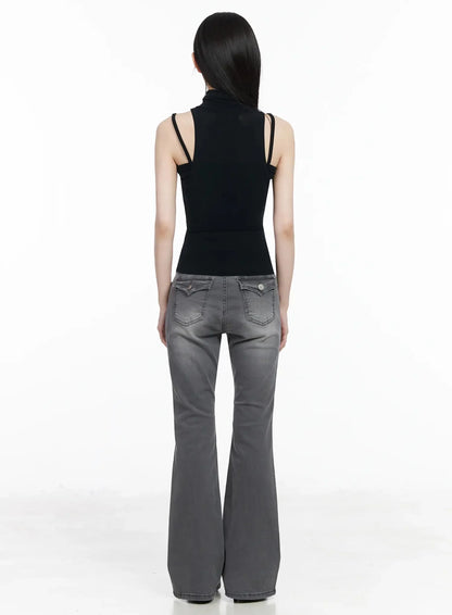 Button-Up Tank and Cardigan Duo IY511