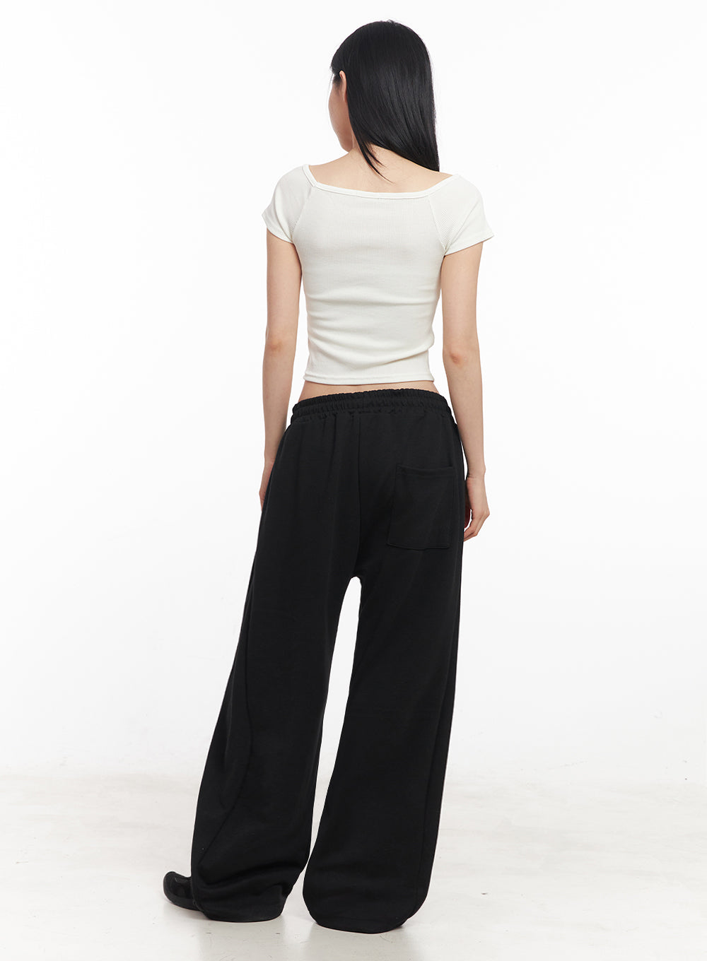 Boatneck Cropped Tee IY516
