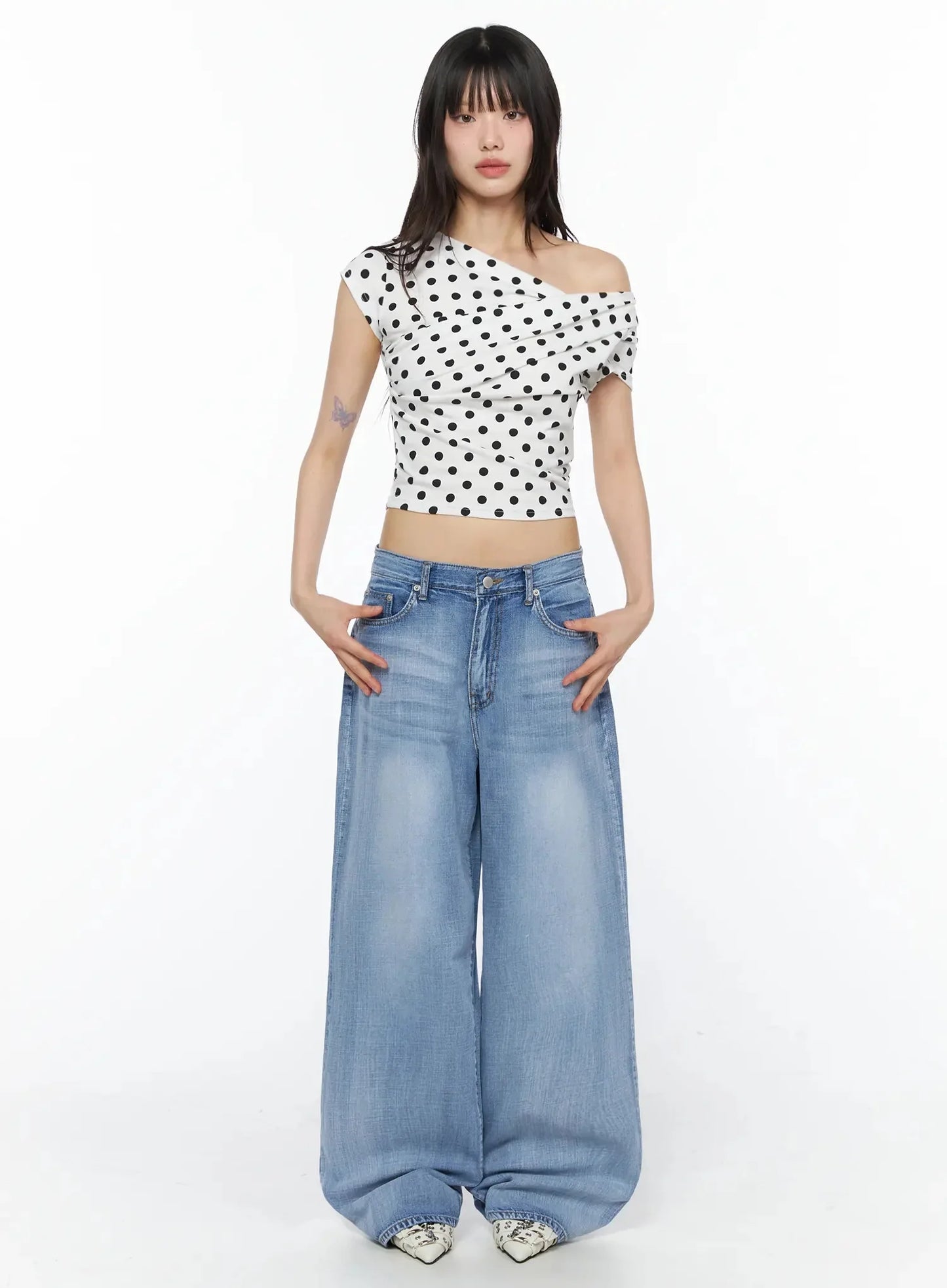 Alix Wide Leg Jeans IY525