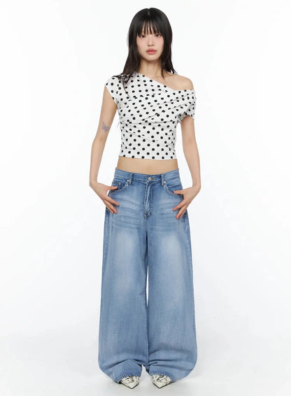 Alix Wide Leg Jeans IY525