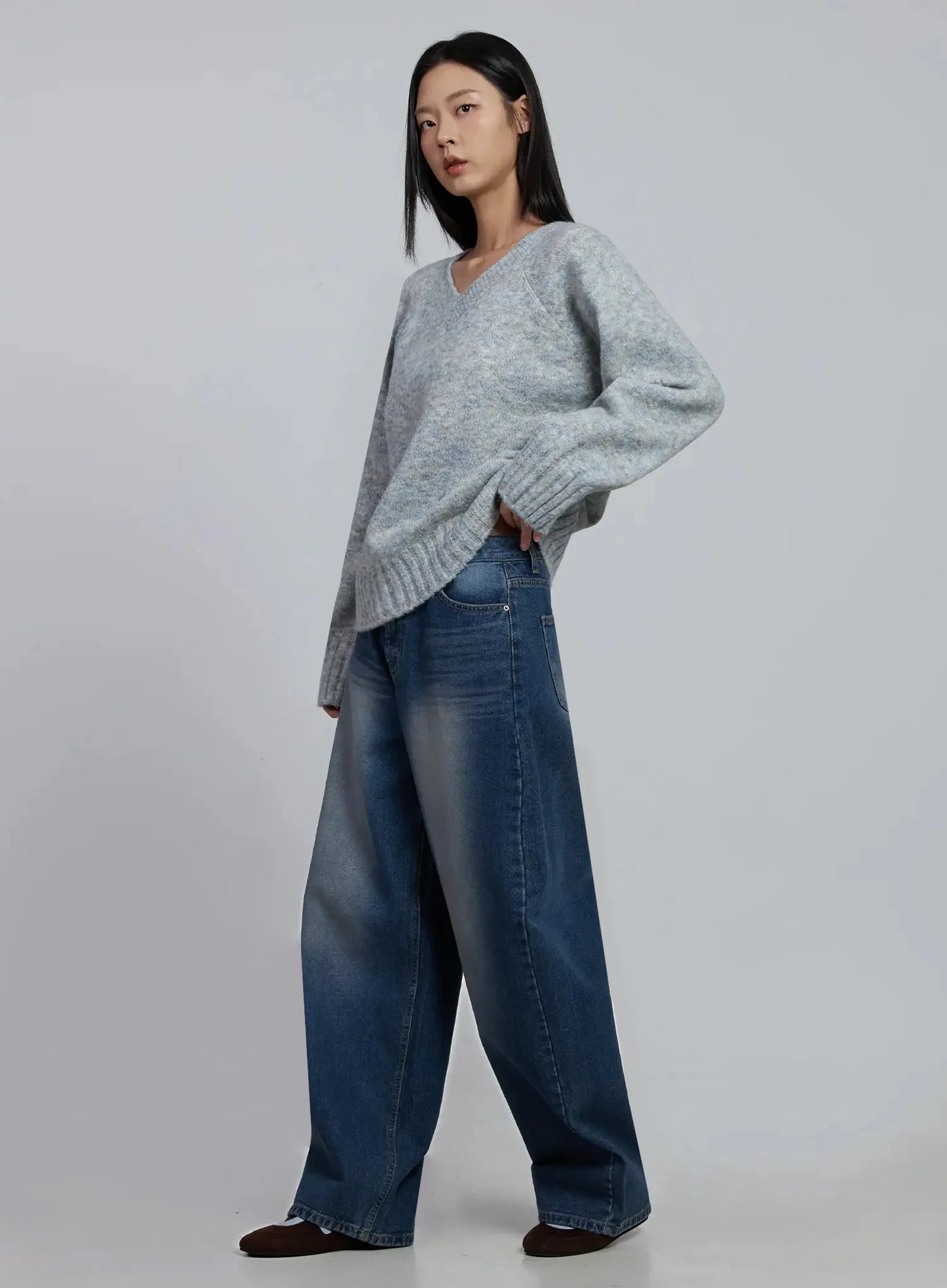 Carter Wide Leg Balloon Jeans IM520