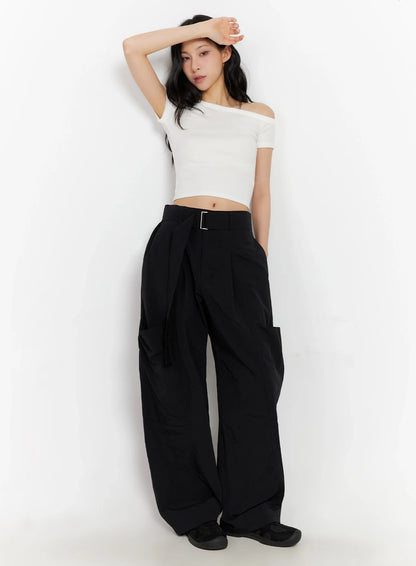 Casual Off-Shoulder Top IG508