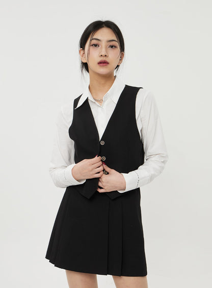 Button Vest BF315