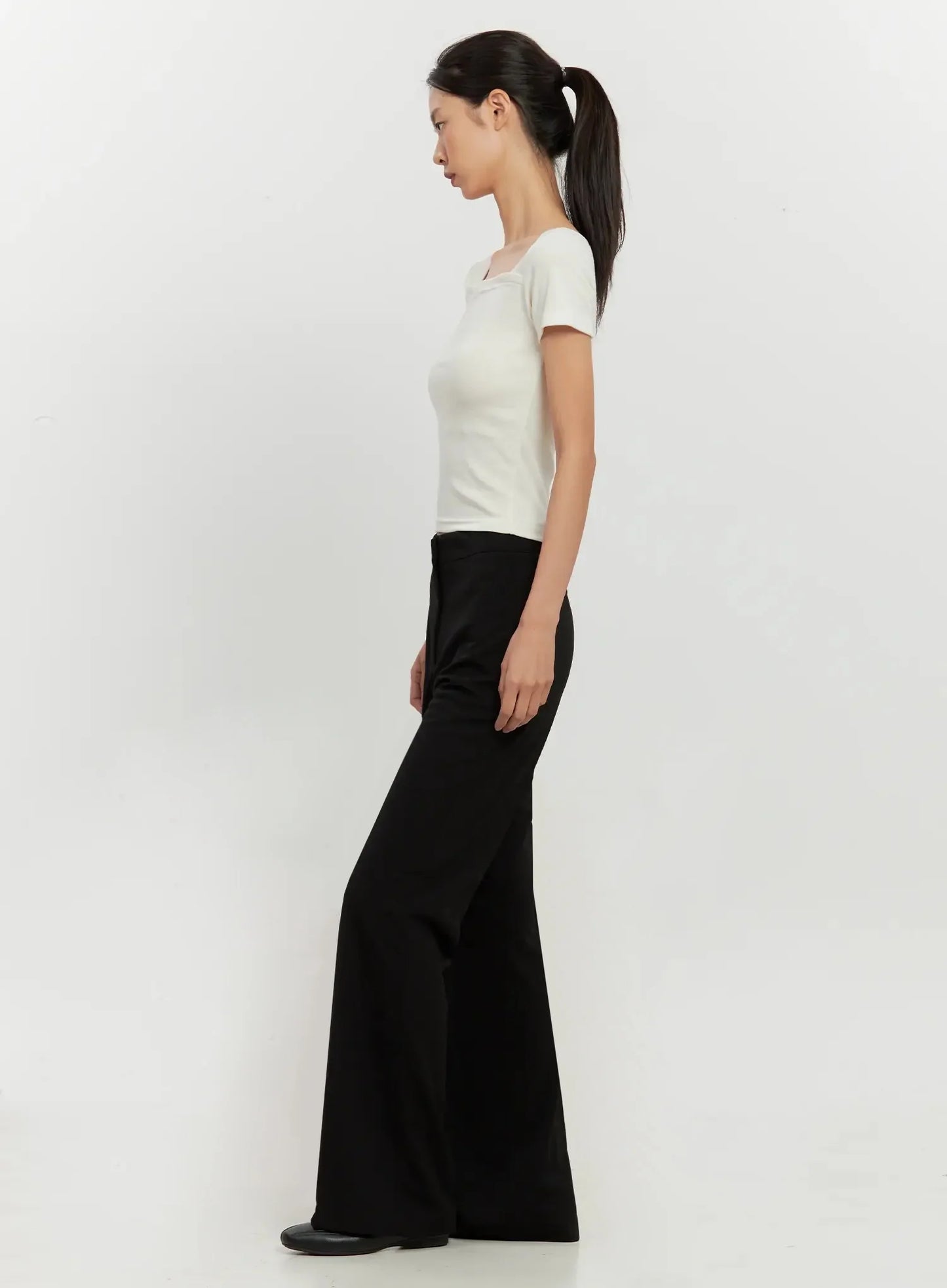 Classic Square-Neck Top IL528