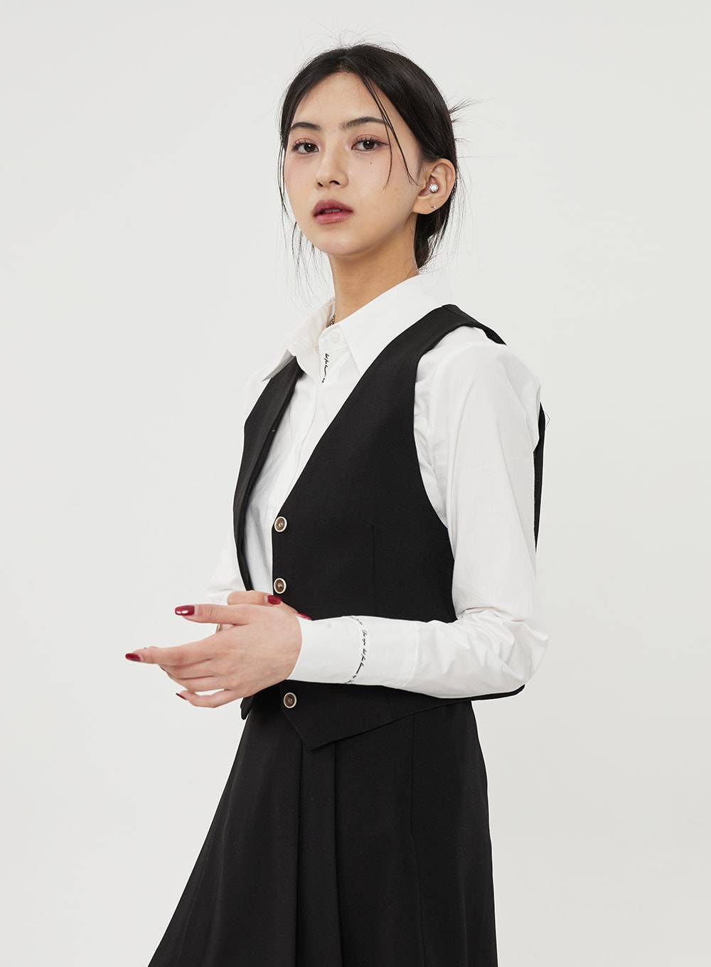 Button Vest BF315