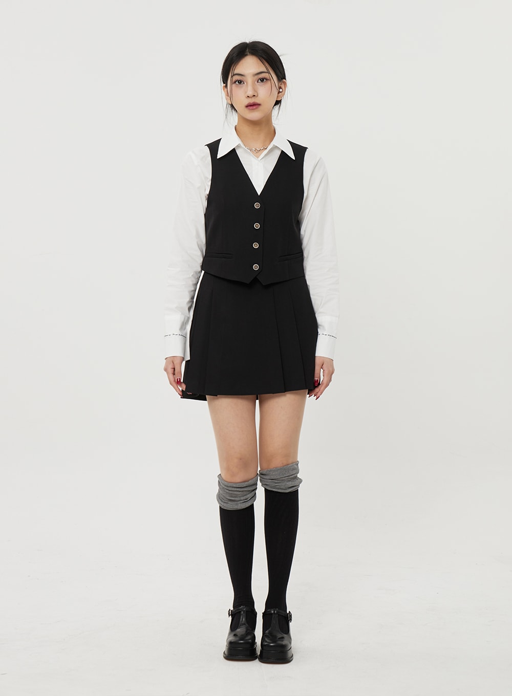 Button Vest BF315