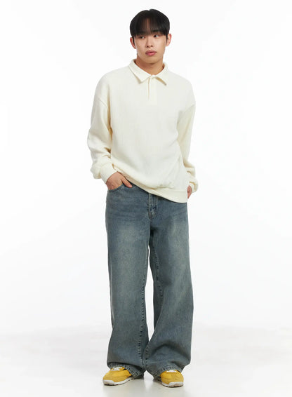 Basic Loose Fit Jeans ID515