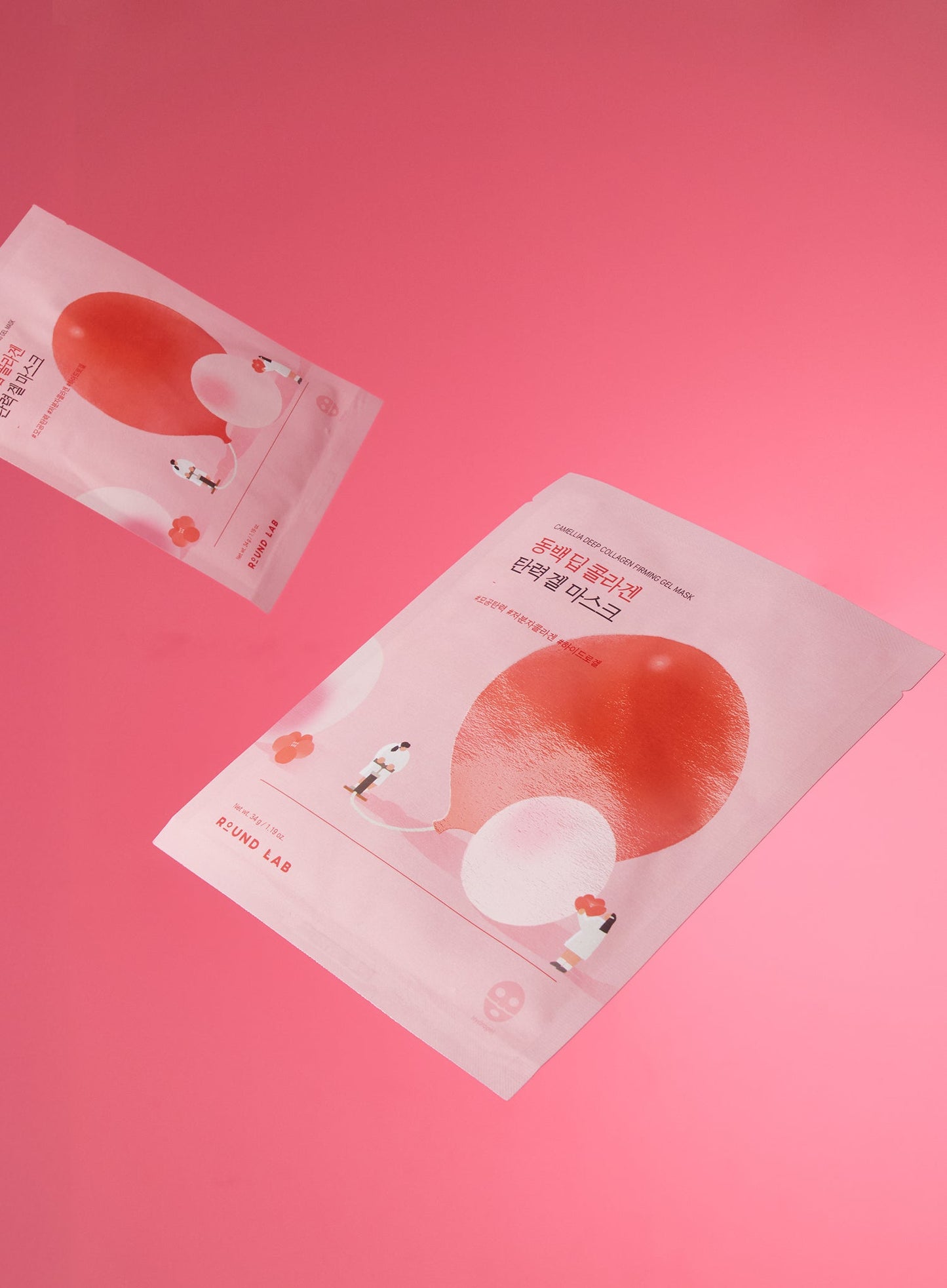 Camellia Deep Collagen Firming Gel Mask Set (34g*4ea)