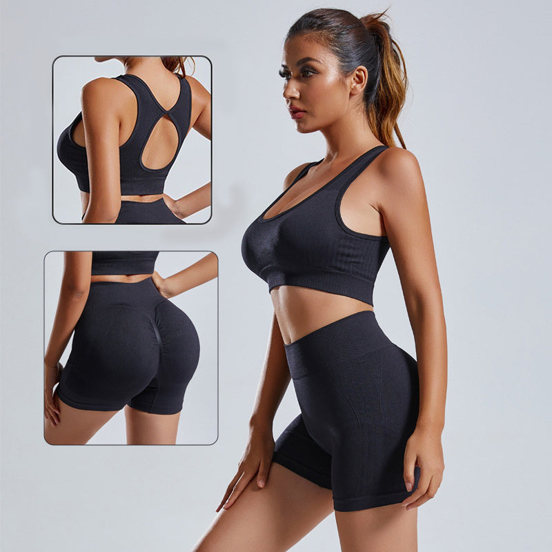 2PCS Seamless Yoga Set for Women