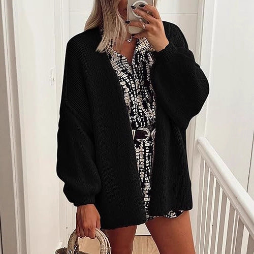 Women's Knit Casual Sweater Coat