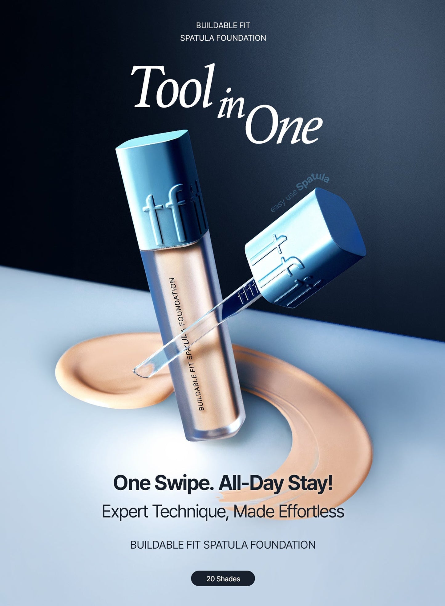 Buildable Fit Spatula Foundation (15g)