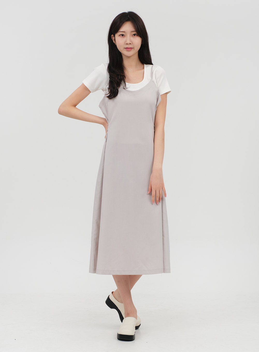 Basic Square Neck T-shirt OA13