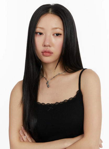 Bunny Pendant Necklace IN514
