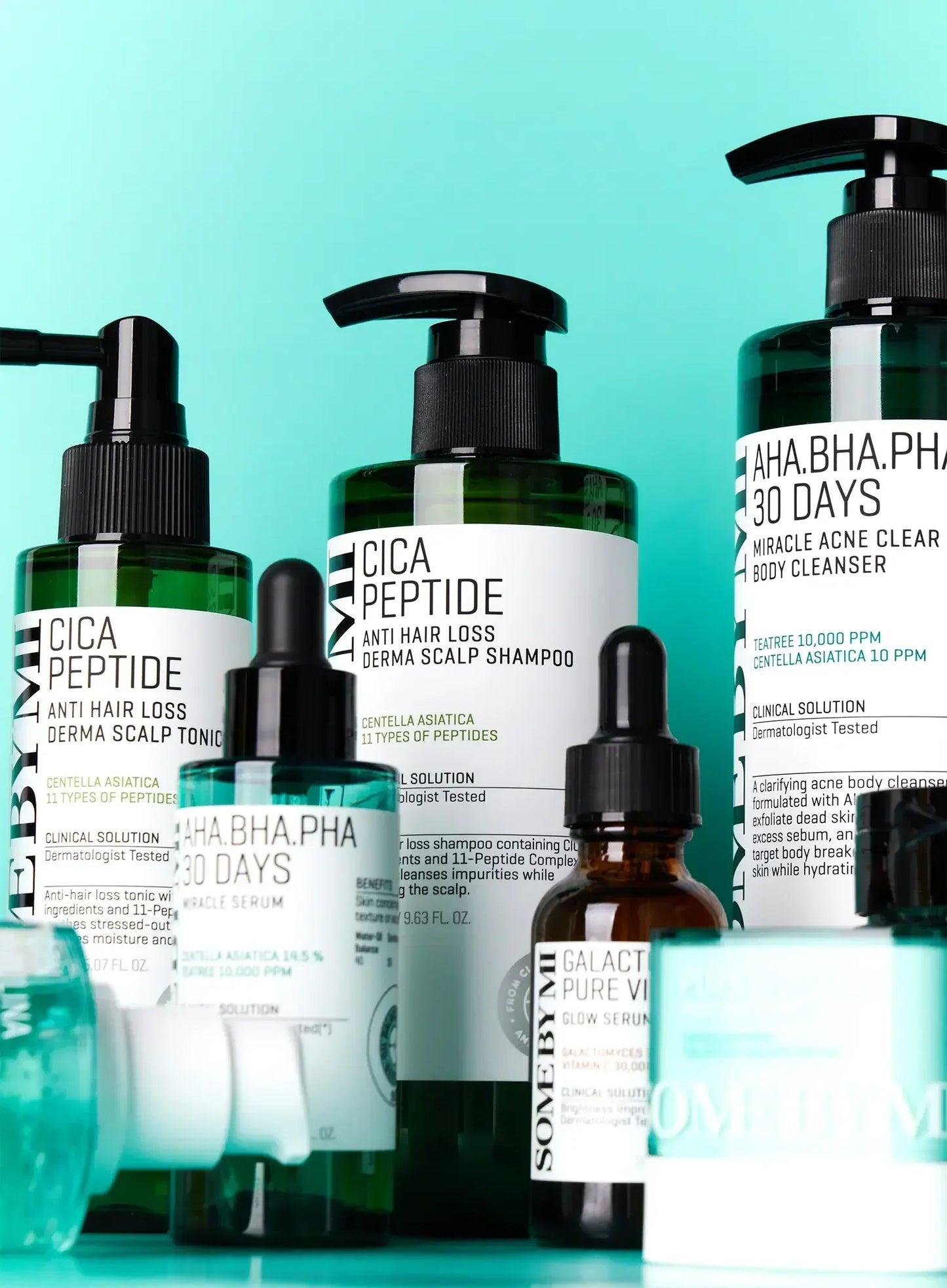 AHA, BHA, PHA 30 Days Miracle Acne Clear Body Cleanser Trio Set (400g*3ea)