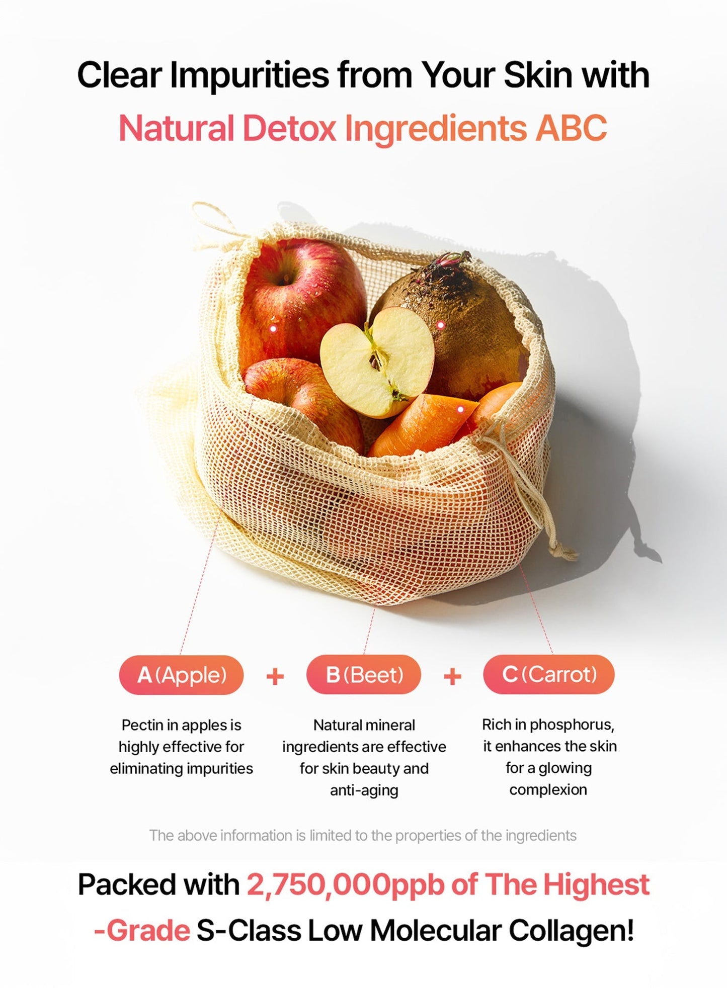 ABC Collagen Gel Mask Set (36g*4pcs)