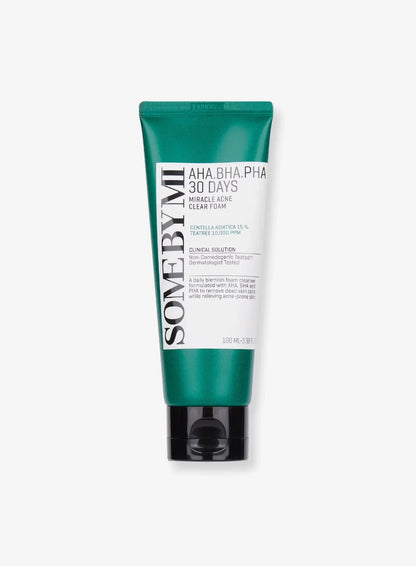 AHA, BHA, PHA 30 Days Miracle Acne Clear Foam (100ml)