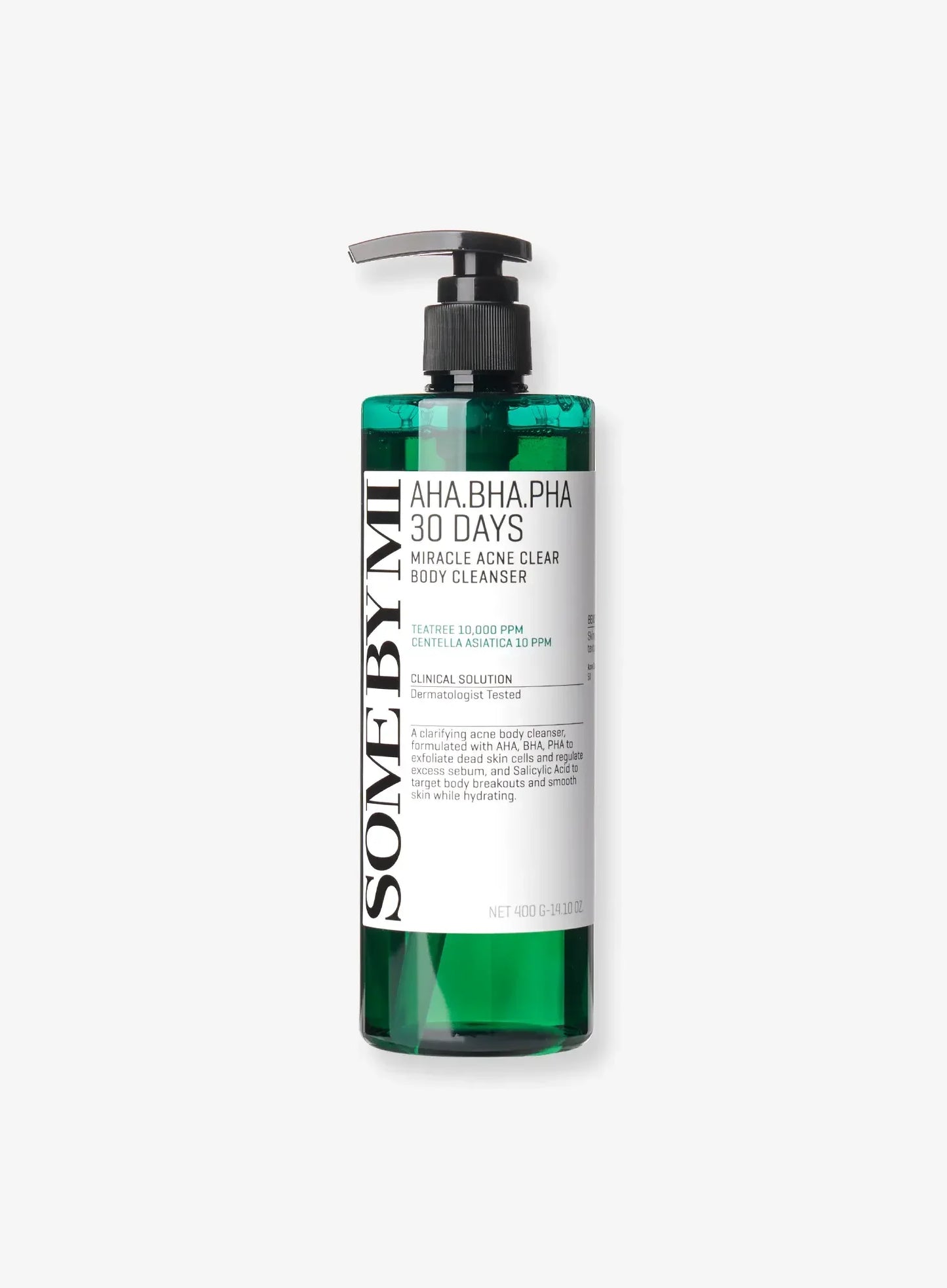 AHA, BHA, PHA 30 Days Miracle Acne Clear Body Cleanser (400g)
