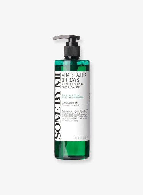 AHA, BHA, PHA 30 Days Miracle Acne Clear Body Cleanser (400g)