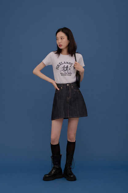 A-line Mini Skirt CA04