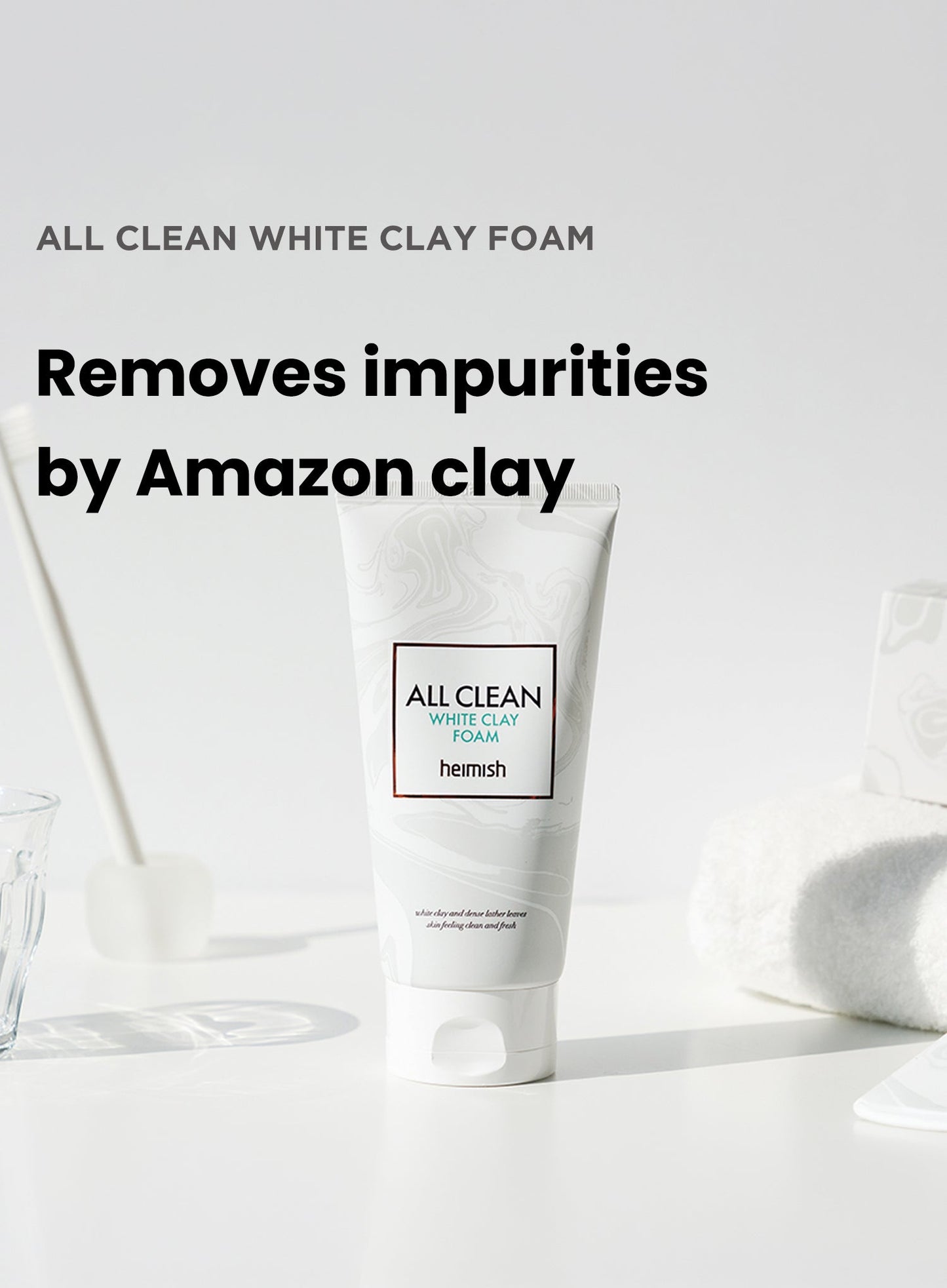 All Clean White Clay Foam (150g)