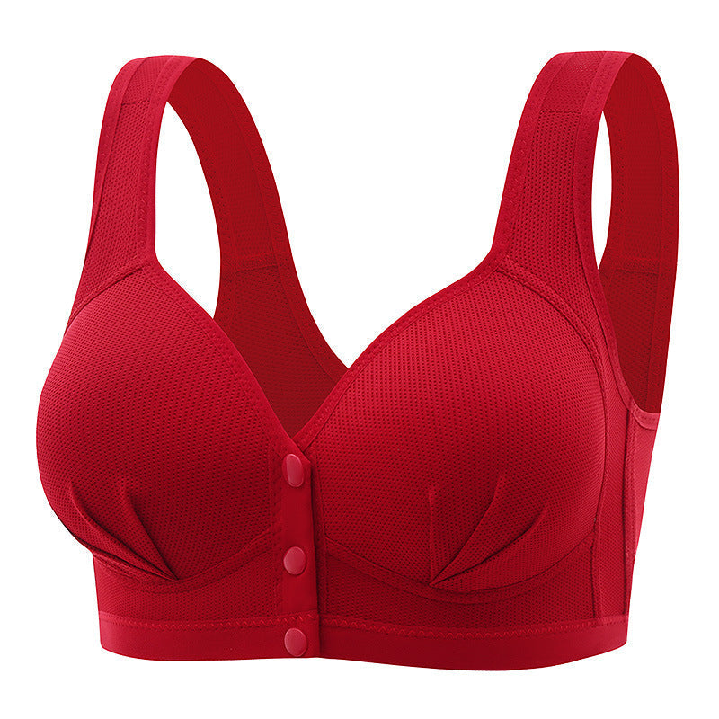 Nursing Mother Beauty Back Thin Underwear Comfortable And Breathable Adjustable Mother Bra