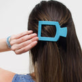 teleties medium flat square clip