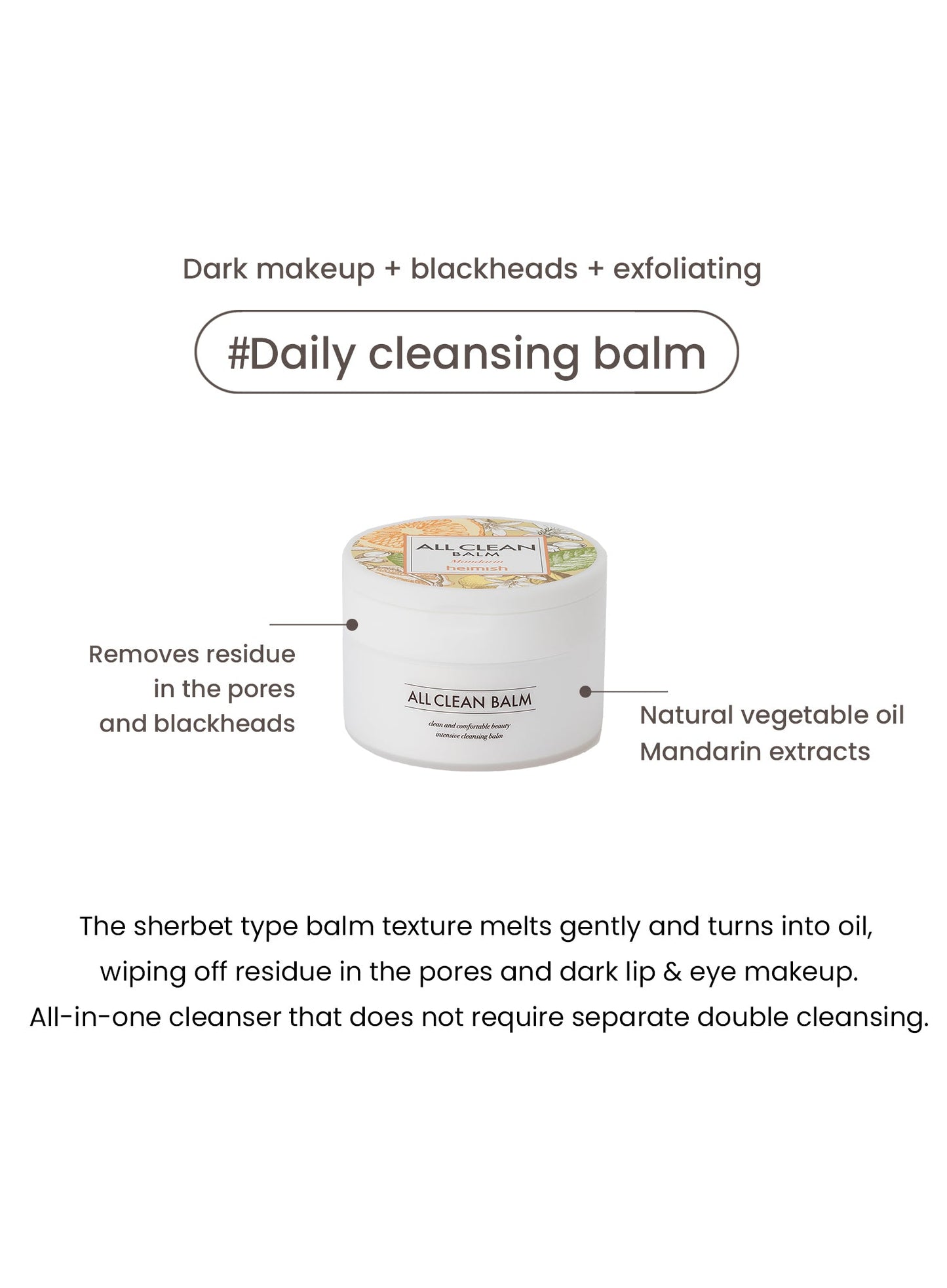 All Clean Balm Mandarin (50ml)