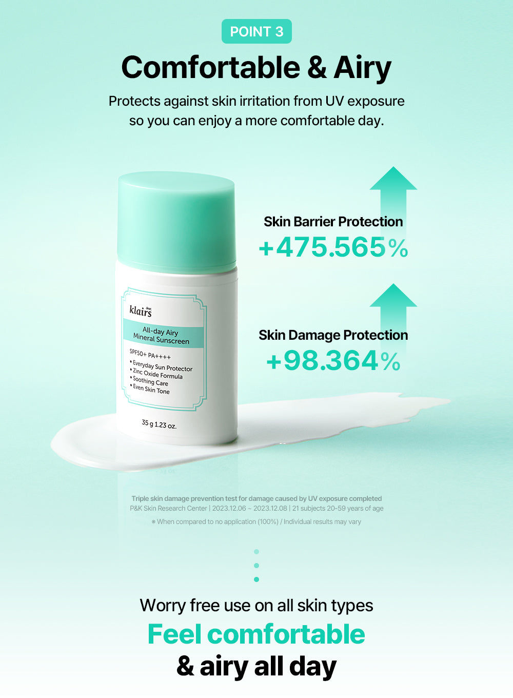 All-day Airy Mineral Sunscreen 1+1 Special set (35g * 2ea)
