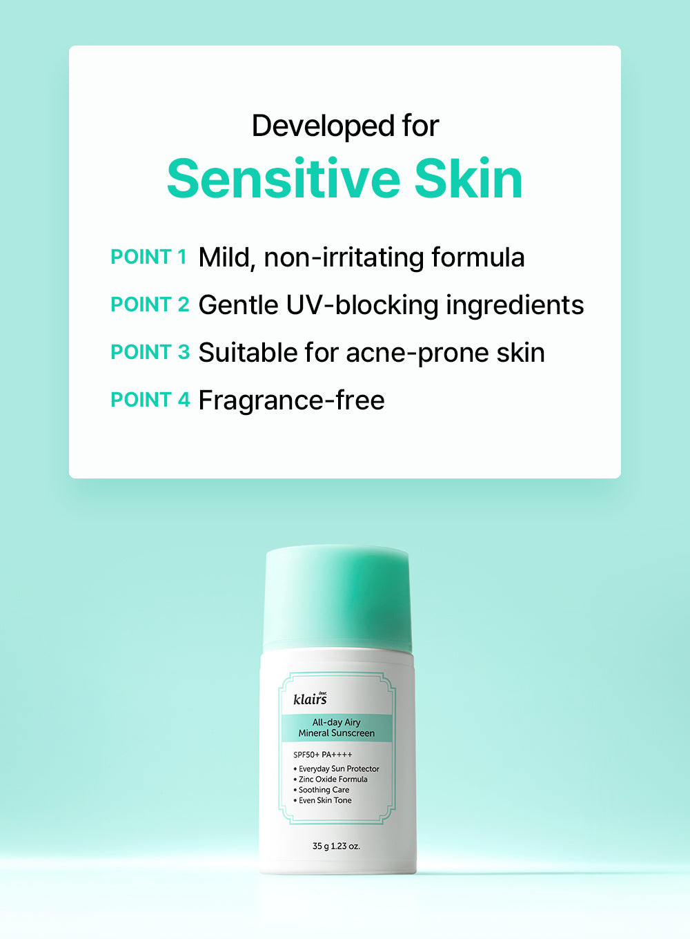 All-day Airy Mineral Sunscreen 1+1 Special set (35g * 2ea)