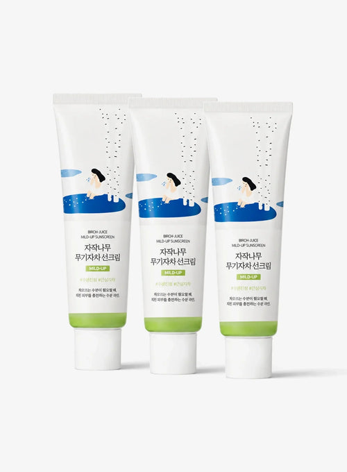 Birch Juice Mild-Up Sunscreen Trio Set (50ml*3ea)
