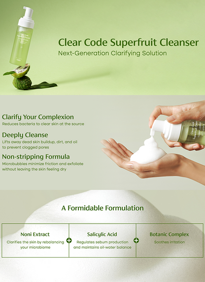 Clear Code Superfruit Cleanser (150ml)