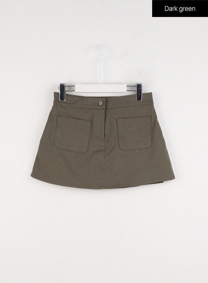 Cargo Mini Skirt ID305