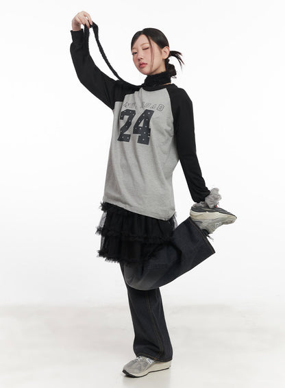 24 Graphic Long-Sleeve T-Shirt IM528