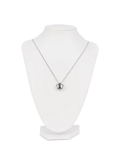 Balloon-Style Flower Charm Necklace IN510