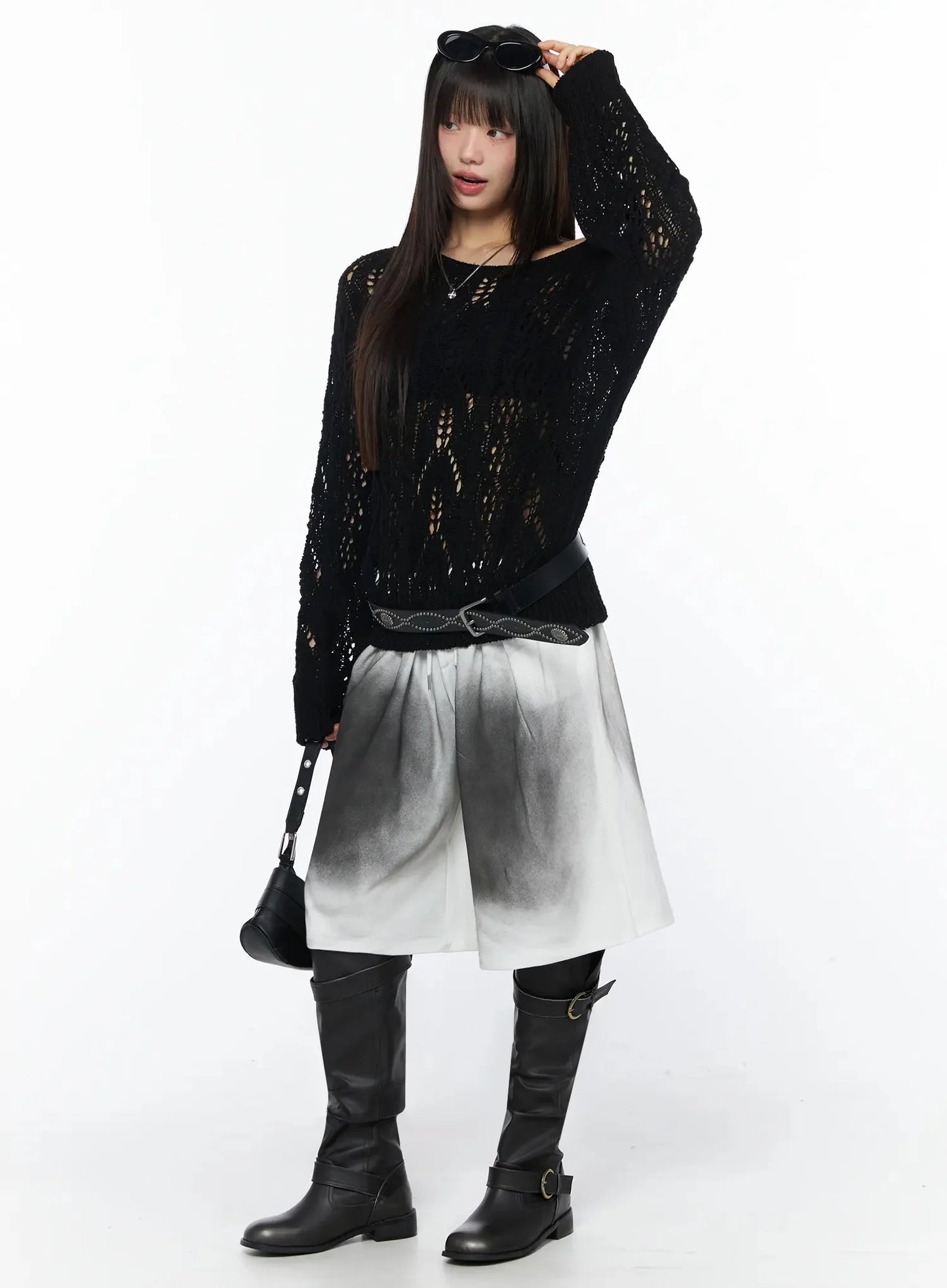 Boho Chic Boat Neck Sweater IY525
