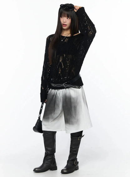 Boho Chic Boat Neck Sweater IY525