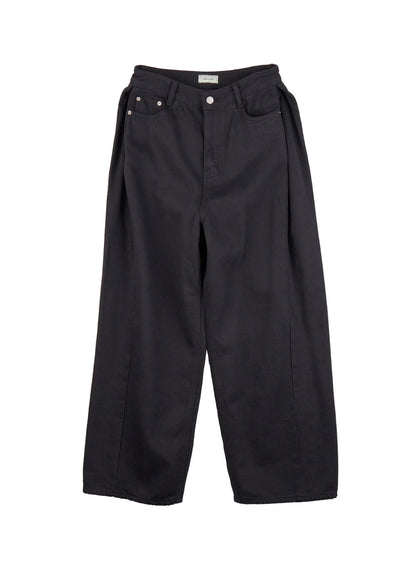 Classic Wide-Fit Cotton Pants ID431