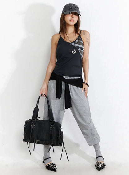 Camo Accent Cami Top IY515