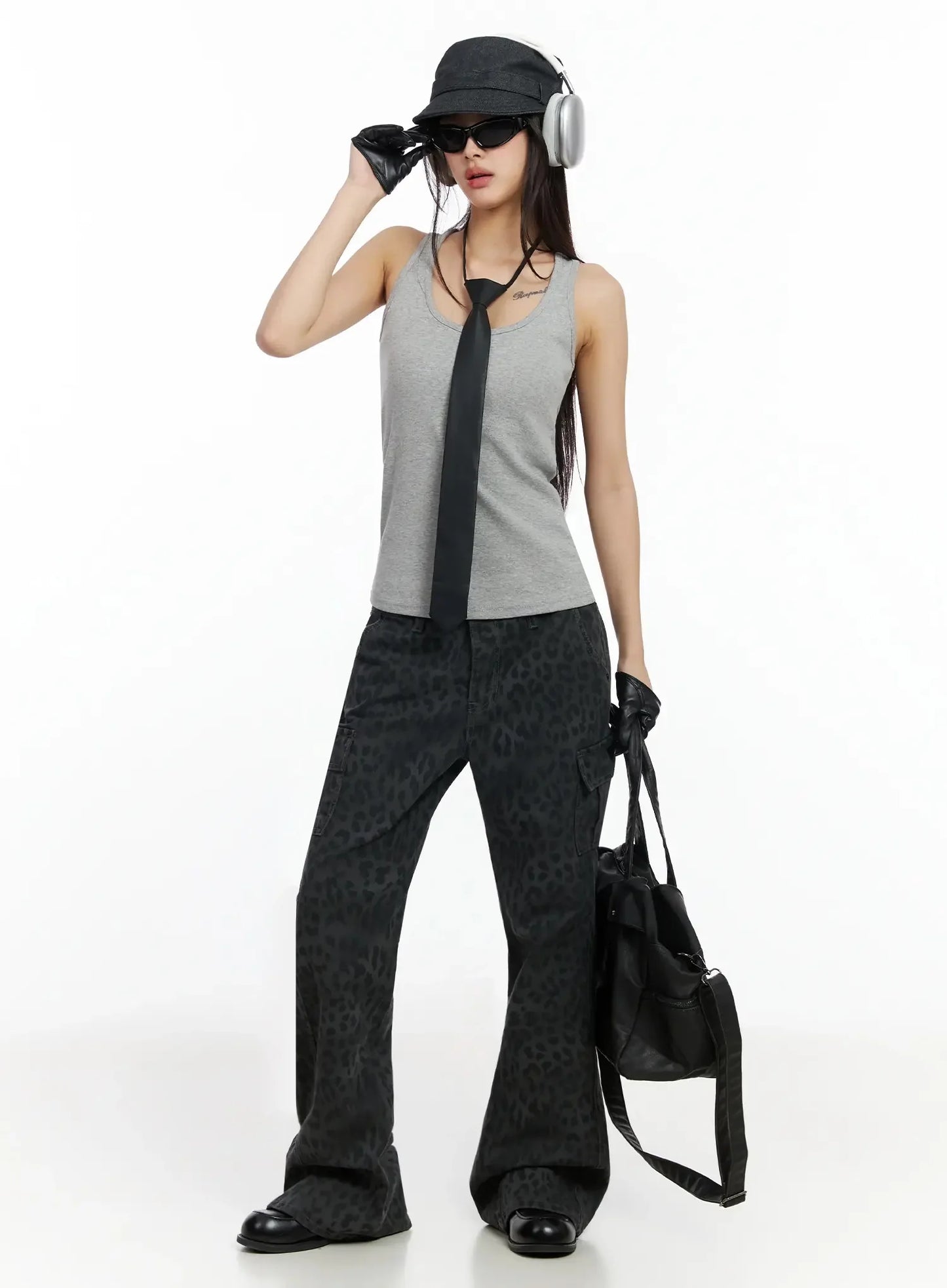 Casual Round Neck Tank Top IA508