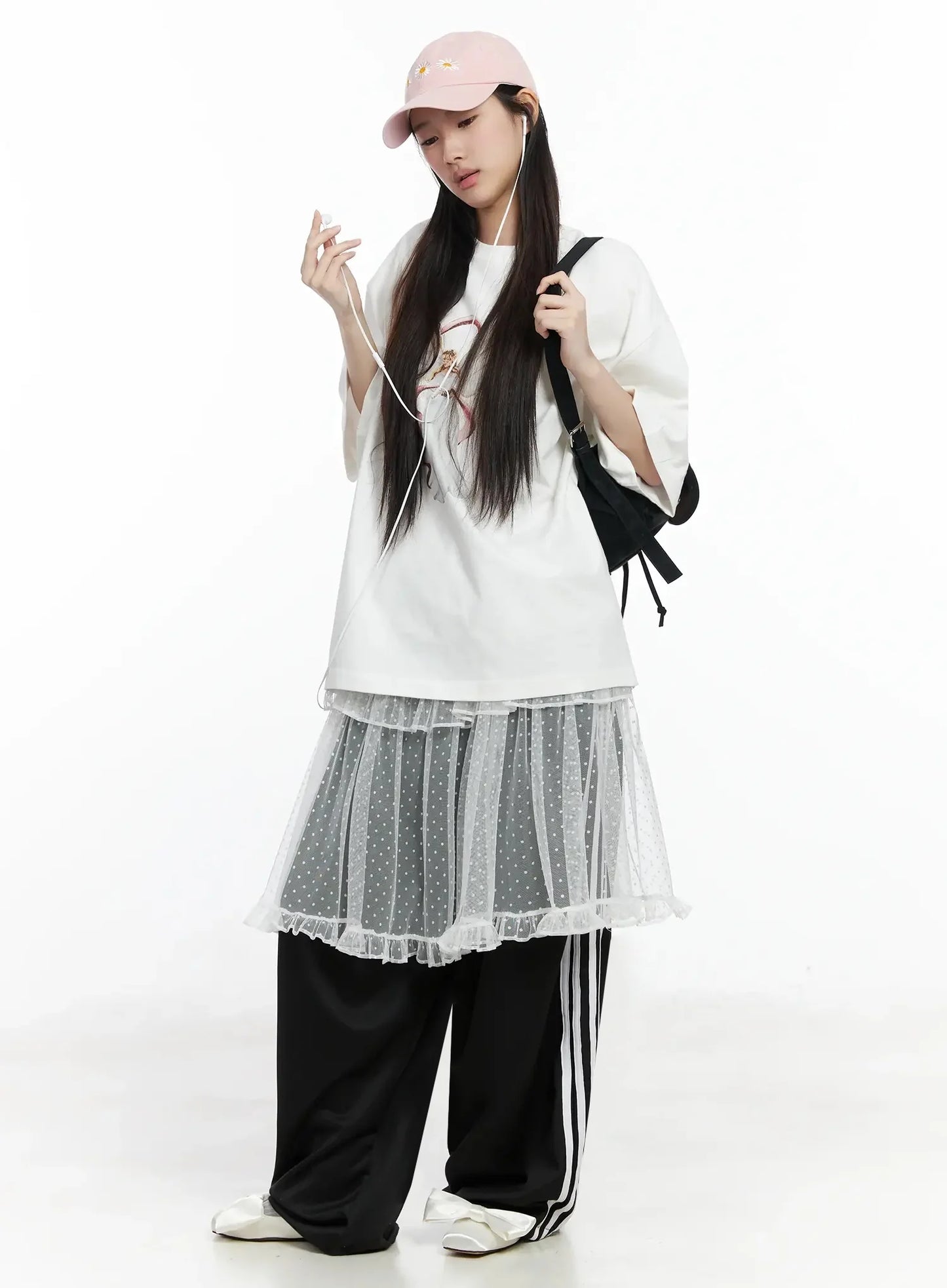 Angel Graphic Oversized T-Shirt IM506