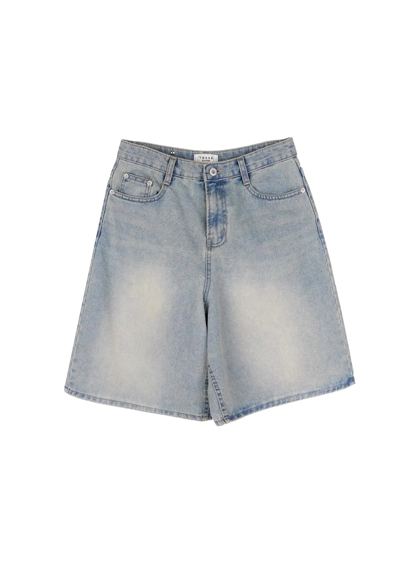 Ali Casual Washed Bermuda Shorts IY525