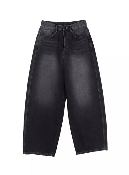 Casual Wide-Leg Baggy Jeans IS515