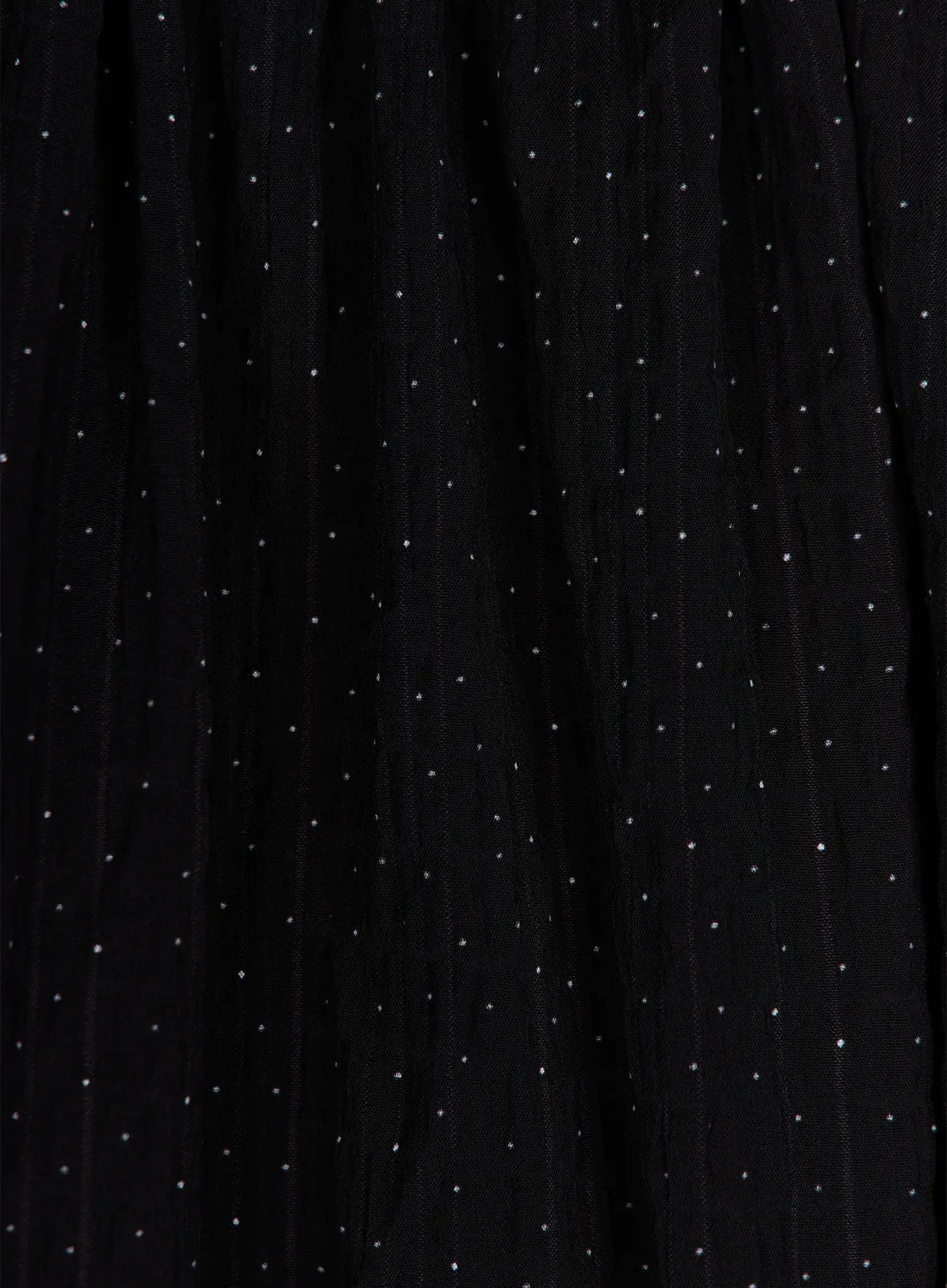 Asymmetric Ruffle Polka Dot Midi Skirt IU505